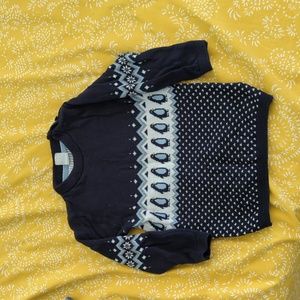 H&M penguin sweater